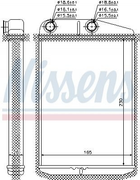 Радіатор пічки Nissens (73989)