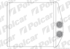 Теплообмінник (опал. салону) Opel Corsa/Combo C Polcar (5556N81)