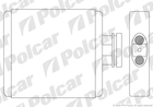 Радіатор пічки Skoda Fabia 1,4 99 - Polcar (6913N81)