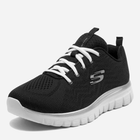 Жіночі кросівки для залу Skechers Graceful - Get Connected 12615W-BKW 40 (10US) 27 см Чорні (191665730255) - зображення 5