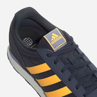 Buty sportowe na platformie do kostki męskie Adidas Run 60S 3.0 HP2257 40.5 (7UK) 25.5 cm Ciemnogranatowy/Żółty (4066748787661) - obraz 7