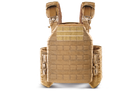 Плитоноска / тактичний жилет Plate Carrier U-WIN PRO зі швидким скиданням 250х300 з камербандами L під балістичні пакети Cordura 500 Койот - изображение 2