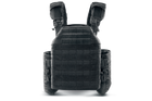 Плитоноска / тактичний жилет Plate Carrier U-WIN PRO зі швидким скиданням 250х300 з камербандами XL під балістичні пакети Cordura 500 Чорний - изображение 2