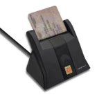 Сканер Qoltec для смарт-ID карт USB 2.0/Type-C (5901878506432) - зображення 3