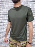 Летняя военная тактическая футболка 48 Хаки - изображение 4
