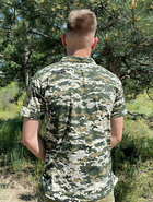 Военная тактическая футболка с коротким рукавом Поло 60 Пиксель - изображение 3