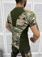 Тактична футболка потовідвідна treo Мультикам S - зображення 3