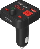 FM-transmiter Savio TR-15 z Bluetooth i ładowarką PD (5901986047889) - obraz 2