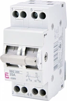 Выключатель-разъединитель 1-0-2 2Р 25A трехпозиционный [2421424] SSQ 225 ETI