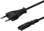 Kabel zasilający SAVIO CL-105 CEE7/16 - IEC-C7 3 m (5901986043379) - obraz 1