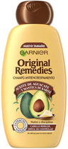 Szampon wygładzający Garnier Original Remedies Avocado And Shea Shampoo 600 ml (4064666318165) - obraz 1