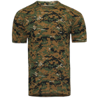 Футболка тактическая мужская летняя повседневная футболка для силовых структур S Marpat Brown TR_167S - изображение 4