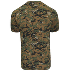 Футболка тактическая мужская летняя повседневная футболка для силовых структур S Marpat Brown TR_167S - изображение 7
