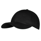 Бейсболка тактична універсальна кепка для спецслужб KOMBAT 5849 Чорний TR_5849 - зображення 1