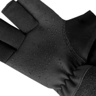 Рукавички тактичні польові універсальні рукавиці для мисливців та силових структур L Чорний TR_6605L - зображення 6