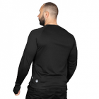 Лонгслив тактичечкий мужская футболка с длинным рукавом для силовых структур L Черный TR_1160L - изображение 4