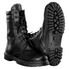 Берцы полевые износостойкие тактические ботинки для силовых структур KOMBAT 36 Черный TR_37436 - изображение 1