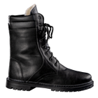 Берці польові зносостійкі черевики для силових структур KOMBAT 36 Чорний TR_37436 - зображення 2