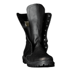 Берці польові зносостійкі черевики для силових структур KOMBAT 36 Чорний TR_37436 - зображення 5