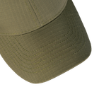 Бейсболка тактична універсальна кепка для спецслужб KOMBAT 5840 Олива TR_5840 - зображення 5