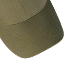 Бейсболка тактична універсальна кепка для спецслужб KOMBAT 5840 Олива TR_5840 - зображення 5