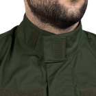 Китель тактический полевая уставная куртка для силовых структур KOMBAT M Олива TR_6526 - изображение 7