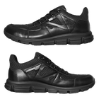 Кросівки тактичні шкіряні зносостійкі для охоронних структур для силових структур 41 Чорний TR_580641 - зображення 2