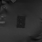 Поло футболка тактична польова повсякденна футболка для силових структур L Чорний TR_1801L - зображення 6