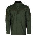 Китель тактичний польова статутна куртка для силових структур KOMBAT L Олива TR_6526L - зображення 5