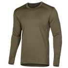 Лонгслив тактичечкий мужская футболка с длинным рукавом для силовых структур L Олива TR_7044L - изображение 1