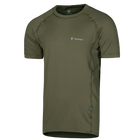 Футболка мужская тактическая полевая повседневная футболка для спецсужб (S) Олива TR_7099 (S) - изображение 1