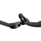 Ремінь тактичний розвантажувальний офіцерський портупея швидкозмінна 125см 5906 Чорний TR_5906 - зображення 6