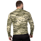 Лонгслив тактичечкий мужская футболка с длинным рукавом для силовых структур XL ММ14 TR_6676XL - изображение 4