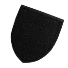 Шеврон на липучці "Поліція" тактичний універсальний для поліцейських підрозділів 9.5 х 8см Чорний TR_7063 - зображення 2