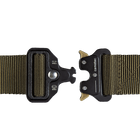 Ремінь тактичний розвантажувальний офіцерський портупея швидкозмінна 125см 5904 Олива TR_5904 - зображення 5