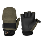 Перчатки тактические полевые универсальные рукавицы для охотников и силовых структур L Олива TR_6606L - изображение 1