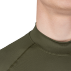 Чоловічий лонгслів тактичний чоловіча футболка з довгим рукавом для силових структур L Оліва TR_7065L - зображення 7