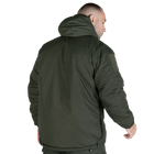 Куртка тактична польова зносостійка теплий верх для силових структур M Олива TR_6557M - зображення 4
