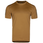 Футболка тактична чоловіча літня повсякденна футболка для силових структур XXL Койот TR_5867XXL - зображення 11