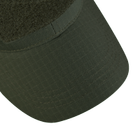 Бейсболка тактическая универсальная кепка для спецслужб CAMOTEC 6609 Олива TR_6609 - изображение 7