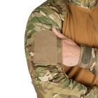 Рубашка боевая тактическая дышащая рубашка для специальных подразделений UBACS XL Multicam/Койот TR_7082 (XL) - изображение 5