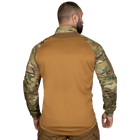 Рубашка боевая тактическая дышащая рубашка для специальных подразделений UBACS XXL Multicam/Койот TR_7131(XXL) - изображение 4