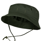 Панама тактическая универсальная маскировочный головной убор для спецслужб 60 Олива TR_6644-60 - изображение 9
