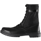 Берцы полевые износостойкие тактические ботинки для силовых структур KOMBAT 40 Черный TR_377(40) - изображение 4