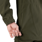 Куртка тактическая полевая износостойкая теплый верх для силовых структур M Олива TR_6593M - изображение 11