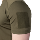 Футболка чоловіча тактична польова повсякденна футболка для спецсужб (S) Олива TR_7102 (S) - зображення 5
