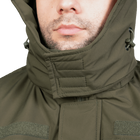 Куртка тактична польова зносостійка теплий верх для силових структур M Олива TR_6657M - зображення 8