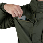 Куртка тактическая износостойкая легкая теплая куртка для спецслужб XS Олива TR_6557XS - изображение 11