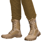 Берці польові зносостійкі черевики для силових структур KOMBAT 45 Койот TR_6713-45 - зображення 2