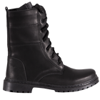 Берці польові зносостійкі черевики для силових структур KOMBAT 39 Чорний TR_10r39 - зображення 2
